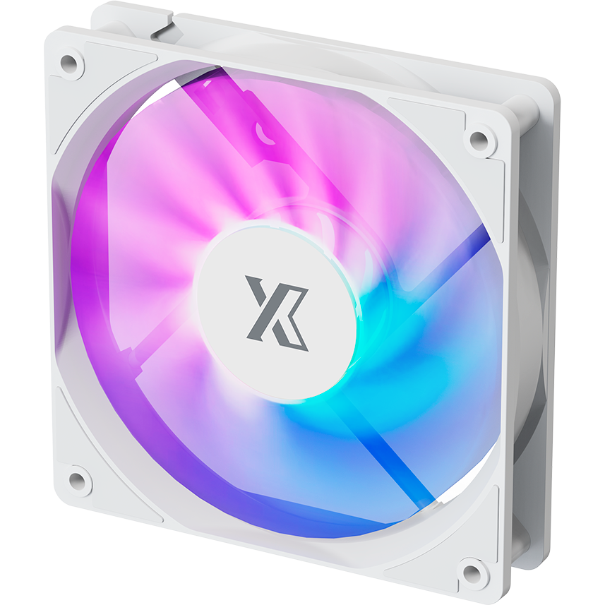 Вентилятор для корпуса XASTRA FC120W FRGB White - FC120-1WF-SBP-GL - фото 4