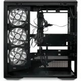 Корпус HSPD F711-TGBK-ARGB Black