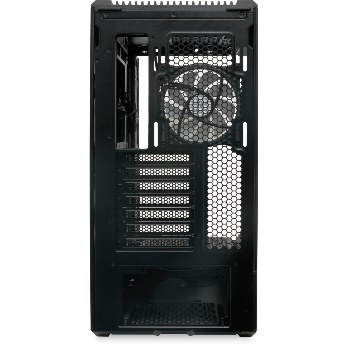 Корпус HSPD F711-TGBK-ARGB Black - фото 7