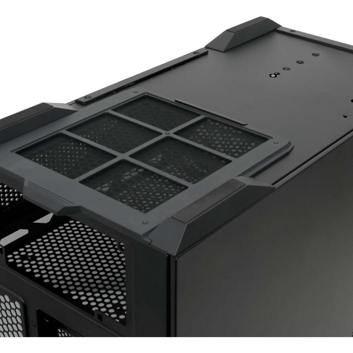 Корпус HSPD F711-TGBK-ARGB Black - фото 9