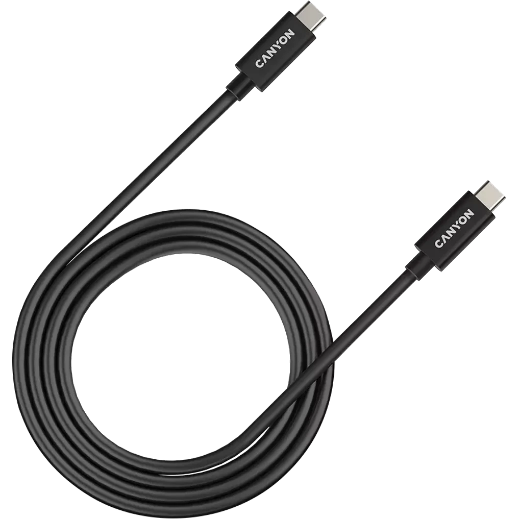 Кабель USB Type-C - USB Type-C, 1м, Canyon CNS-USBC44B