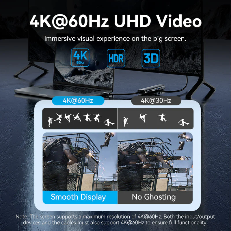 Док-станция Vention 6-в-1 USB-C Docking Station (TGNHB) - фото 7