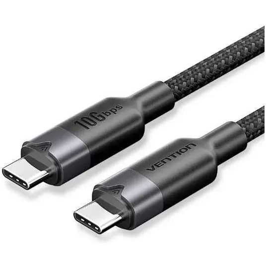 Кабель USB Type-C - USB Type-C, 1м, Vention TRGBF