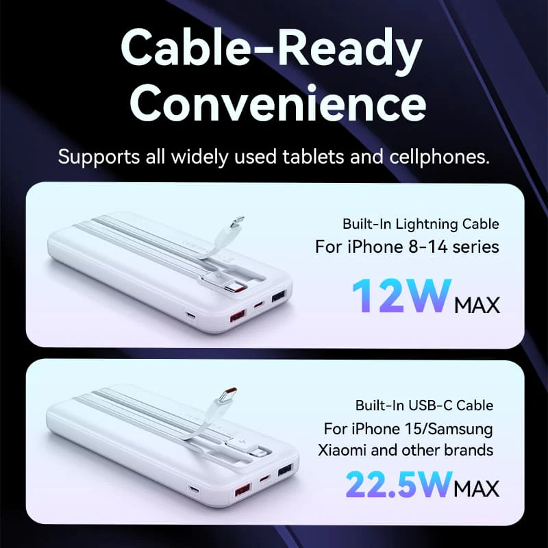 Внешний аккумулятор Vention FHOB0 - фото 4