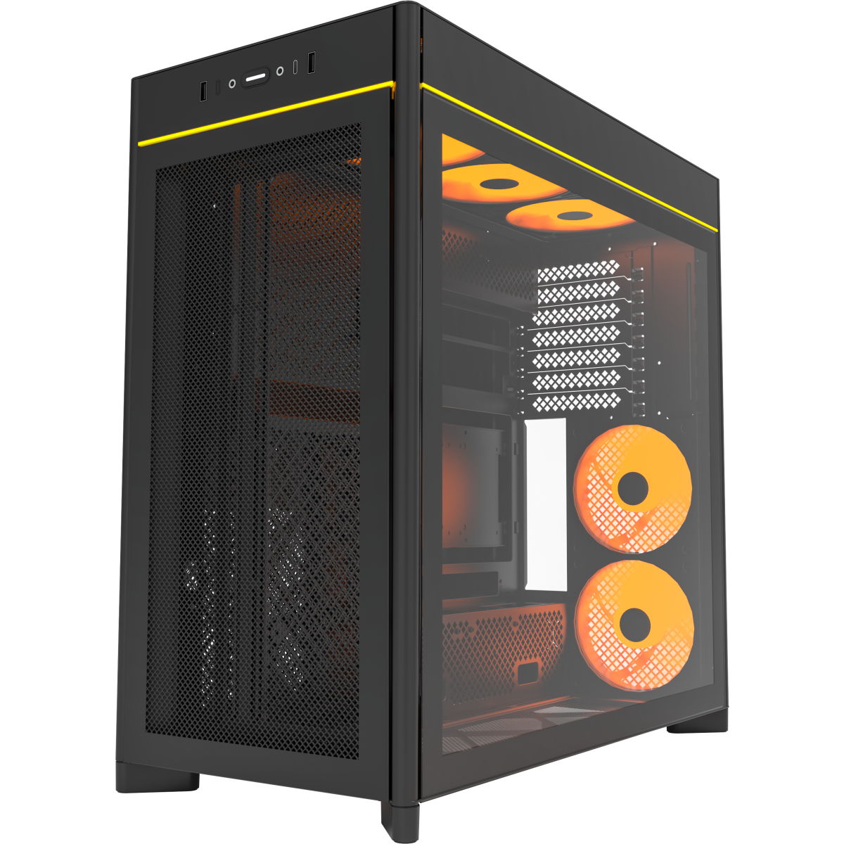 Корпус MONTECH HS01 PRO Black - HS01 PRO BLACK - фото 4