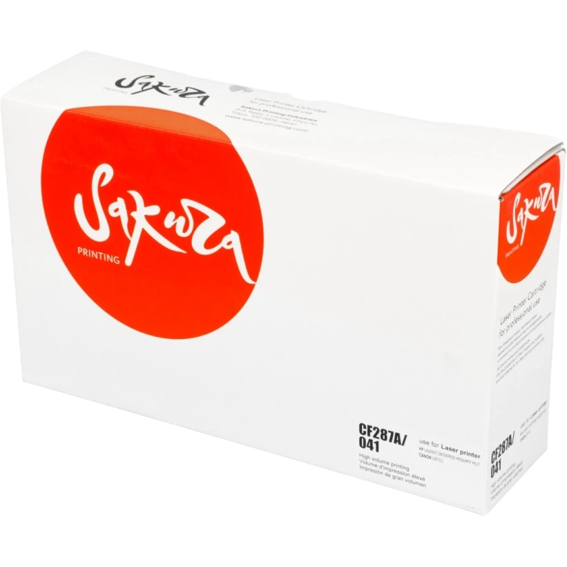 Картридж Sakura SACF287A/041 Black - фото 2