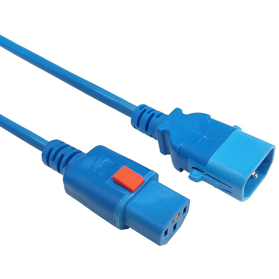 Кабель питания C13 - C14, 1м, Filum FL-PC-C13F/C14F-C1-1.0-BL