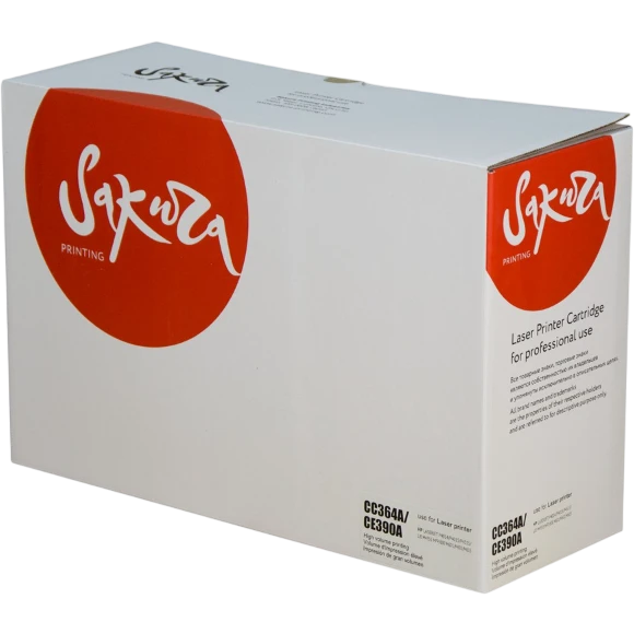 Картридж Sakura SACC364A/CE390A Black - фото 2