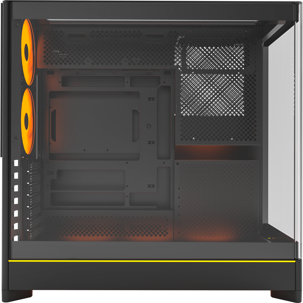 Корпус MONTECH HS02 PRO Black - HS02 PRO BLACK - фото 3