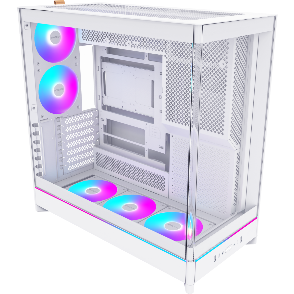 Корпус MONTECH HS02 PRO White - HS02 PRO WHITE
