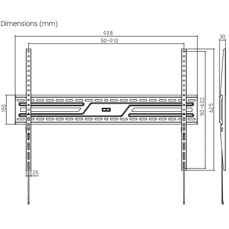 Кронштейн Ultramounts UM824F - фото 5