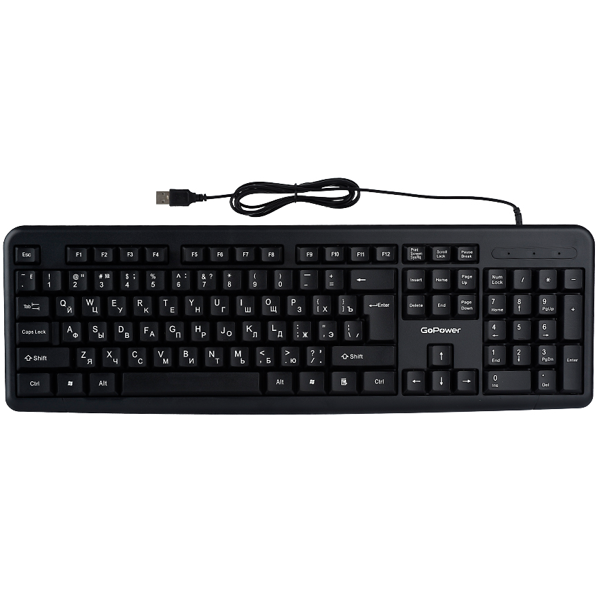 Клавиатура GoPower GPK01 Black