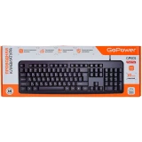 Клавиатура GoPower GPK01 Black