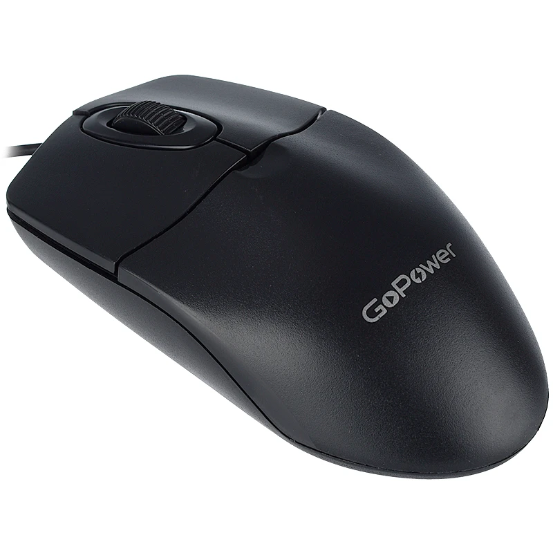 Мышь GoPower GPM01 Black - фото 2