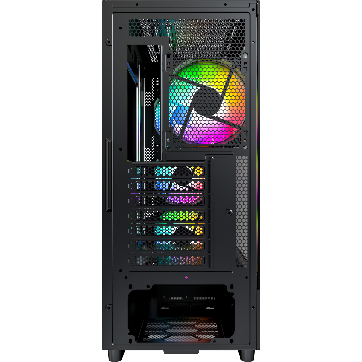 Корпус MONTECH X5 Black - X5 BLACK - фото 6