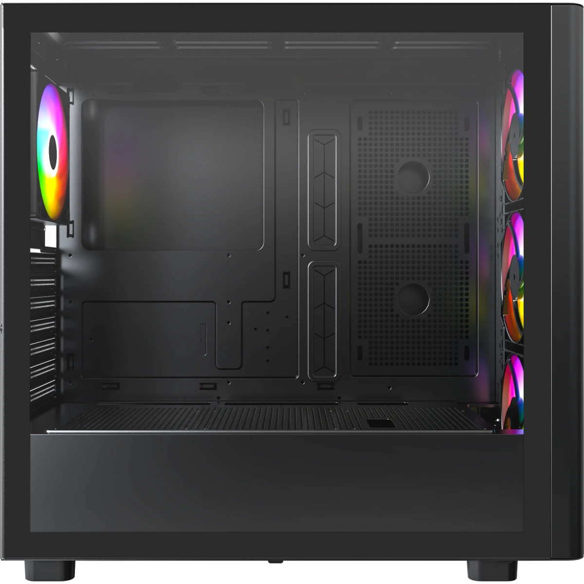 Корпус MONTECH XR Wood Black - XR WOOD BLACK - фото 3