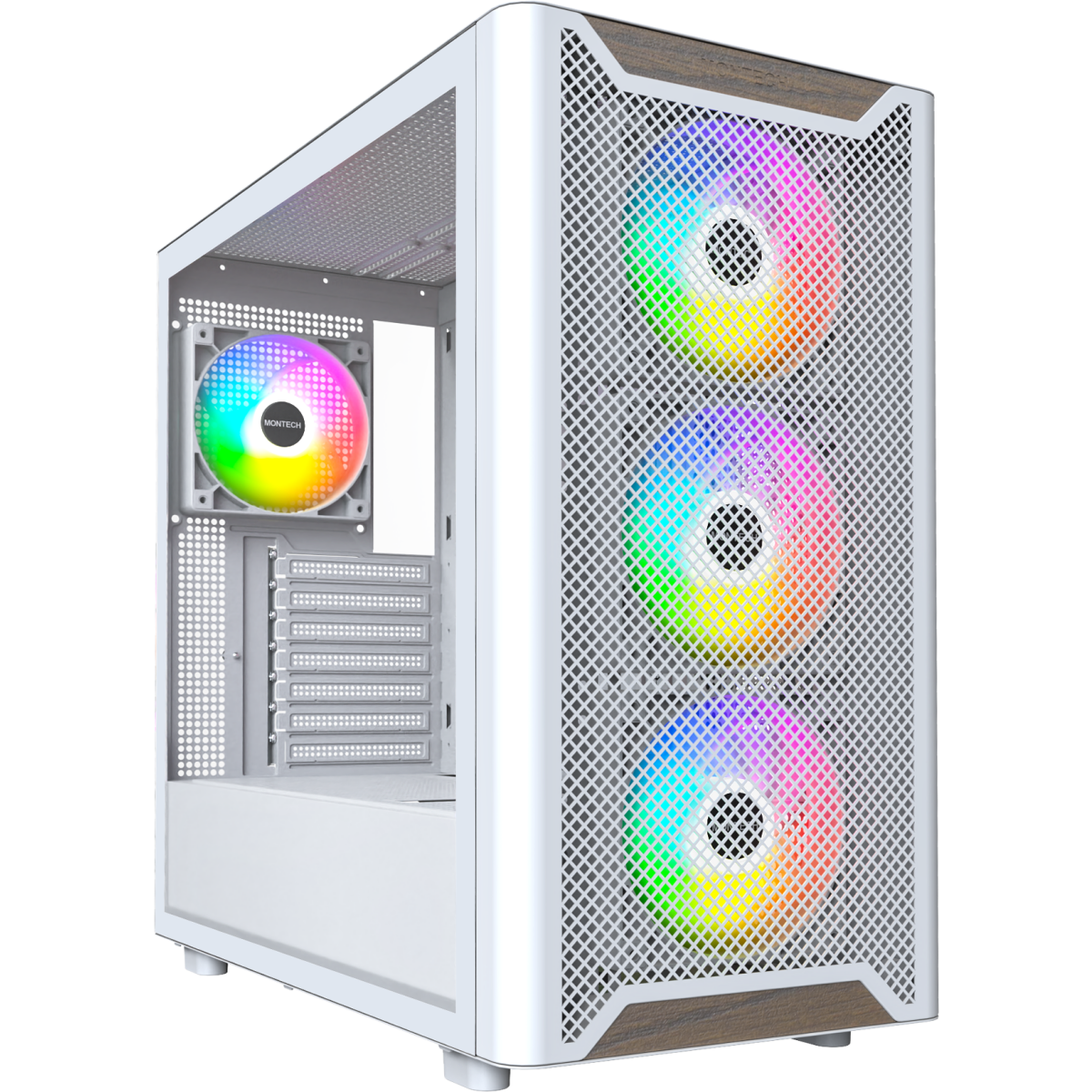 Корпус MONTECH XR Wood White