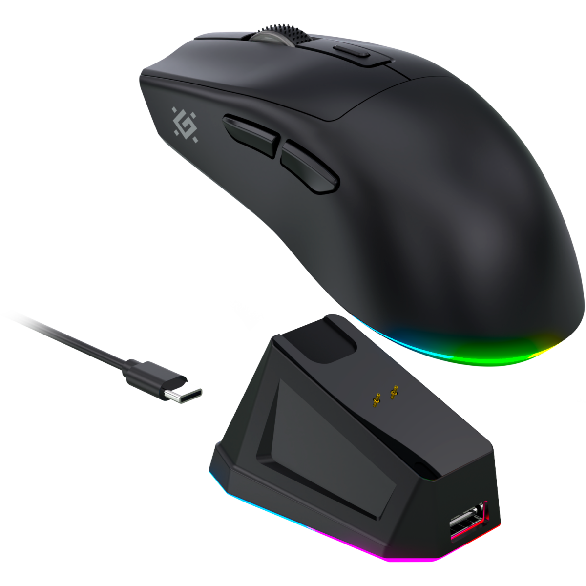 Мышь Defender Starlight GM-186 Black (52186) - фото 9