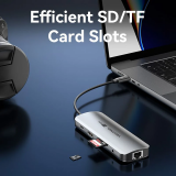 Док-станция Vention 9-in-1 USB-C Docking Station (TQMHB)