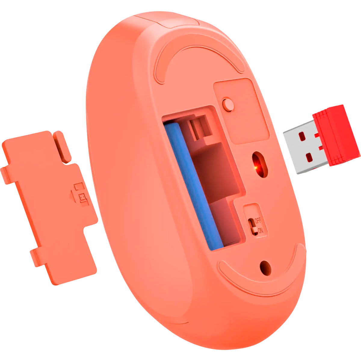 Мышь Defender Smart MM-396 Red (52398) - фото 3