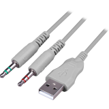 Гарнитура Defender Eclipse White (62440)