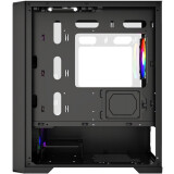 Корпус Powercase Alisio Micro X4B V2 LE Black (CAMCXB-A4-LE)