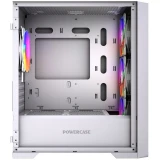 Корпус Powercase Alisio Micro X4W V2 LE White (CAMCXW-A4-LE)