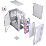 Корпус Powercase Alisio Micro X4W V2 LE White (CAMCXW-A4-LE)