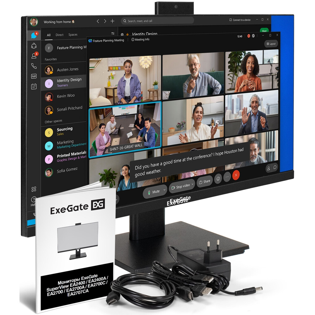 Монитор ExeGate 24" SuperView EA2400A - EX298879RUS - фото 10