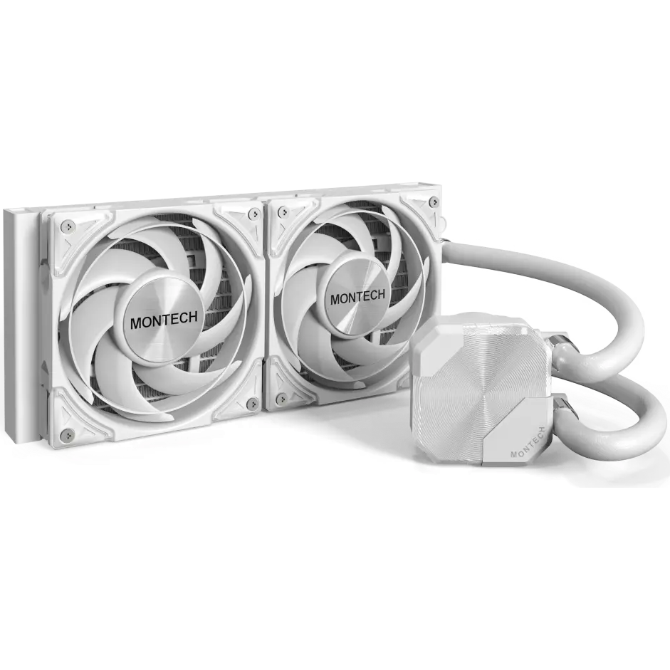 Система жидкостного охлаждения MONTECH HyperFlow Silent 240 White - HS240WH