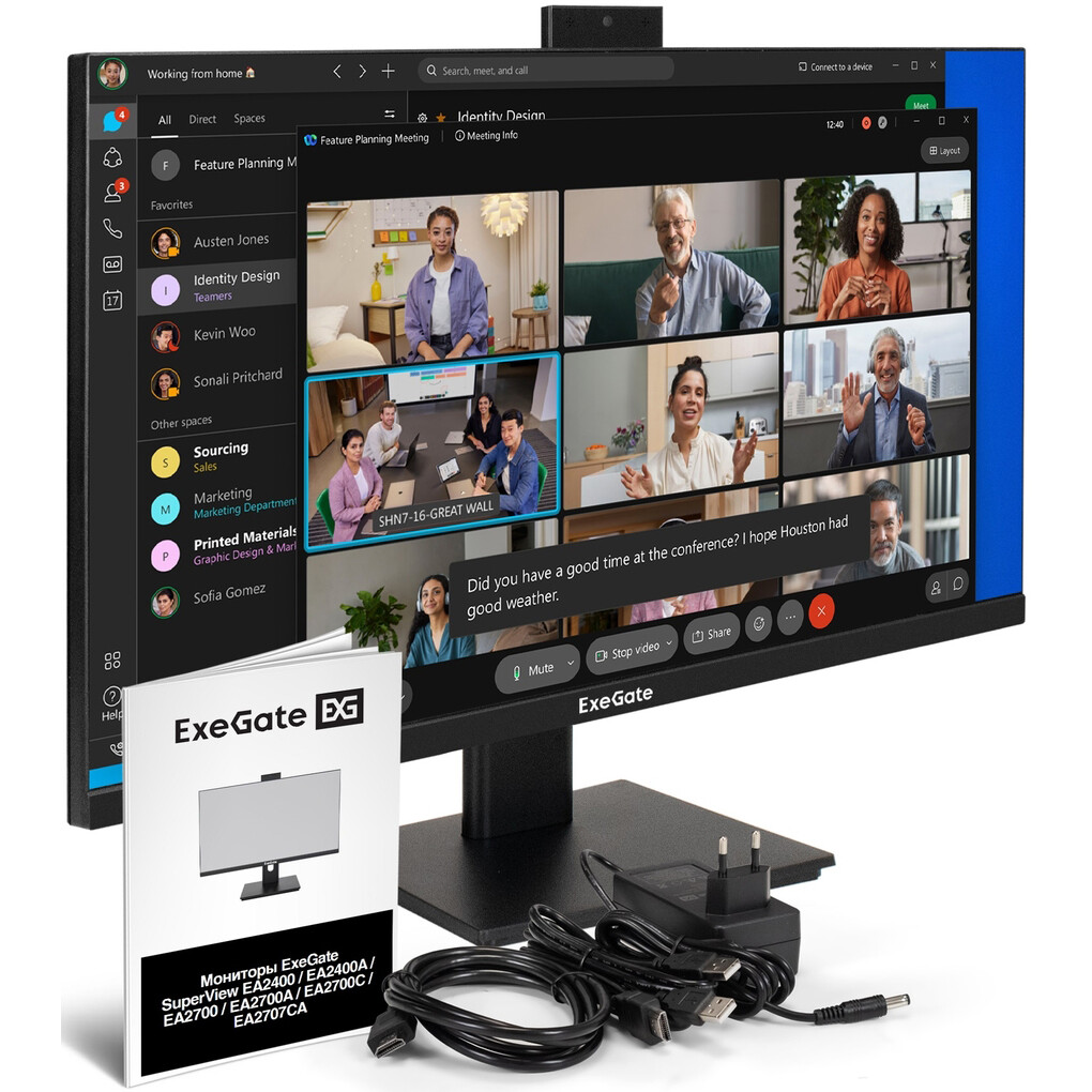 Монитор ExeGate 27" SuperView EA2700A - EX298881RUS - фото 8