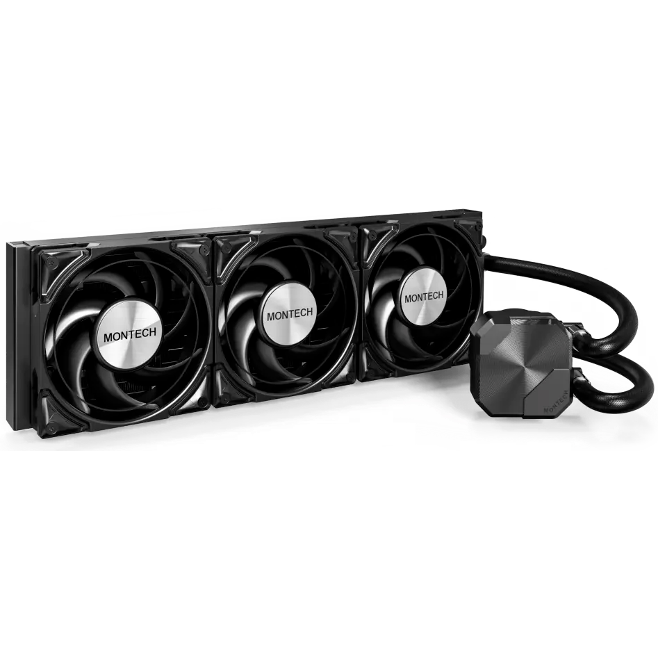 Система жидкостного охлаждения MONTECH HyperFlow Silent 360 Black - HS360BK