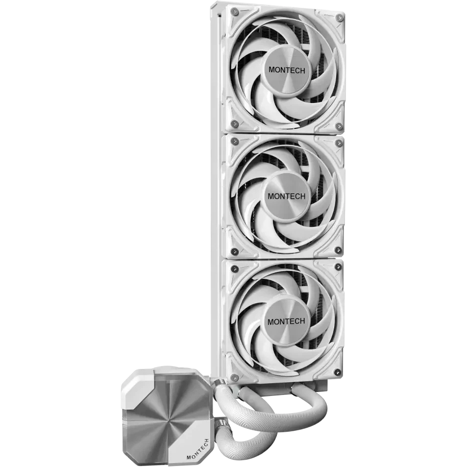 Система жидкостного охлаждения MONTECH HyperFlow Silent 360 White - HS360WH - фото 2