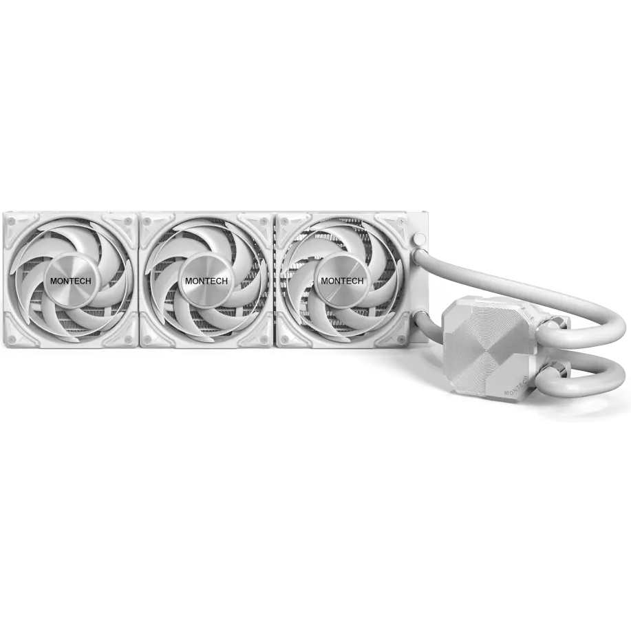 Система жидкостного охлаждения MONTECH HyperFlow Silent 360 White - HS360WH - фото 3