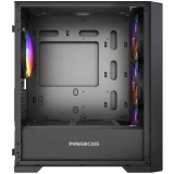 Корпус Powercase ByteFlow Micro Black LE (CAMBFB-A4-LE)