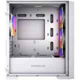 Корпус Powercase ByteFlow Micro White LE (CAMBFW-A4-LE)
