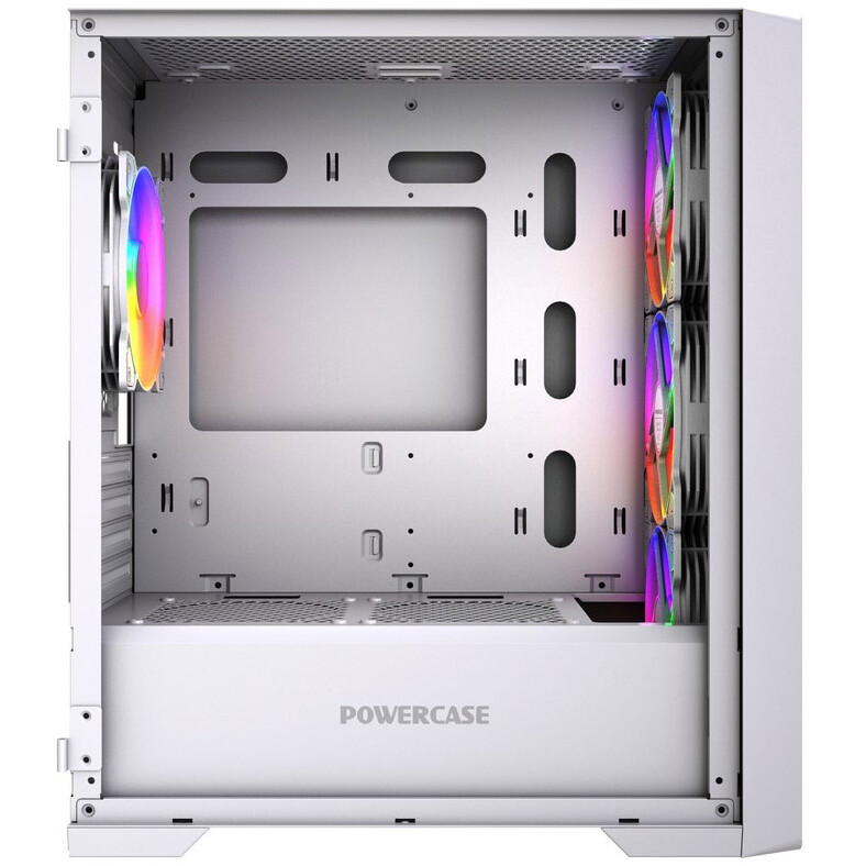 Корпус Powercase ByteFlow Micro White LE - CAMBFW-A4-LE - фото 4