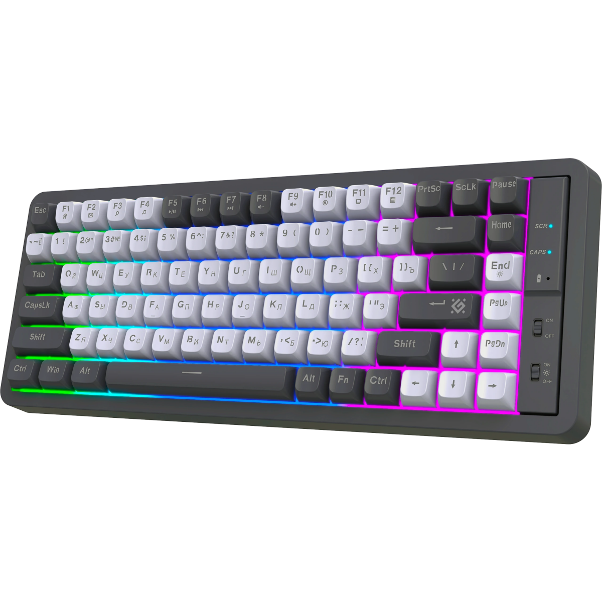 Клавиатура Defender Maro GK-325 White/Grey (45325) - фото 3