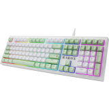 Клавиатура Defender Karon GK-129 White/Green (45129)