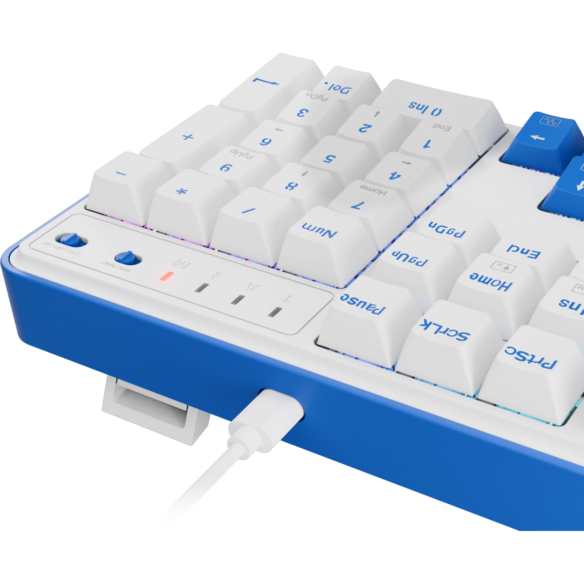 Клавиатура Redragon Faye Pro White/Blue (72257) - фото 7