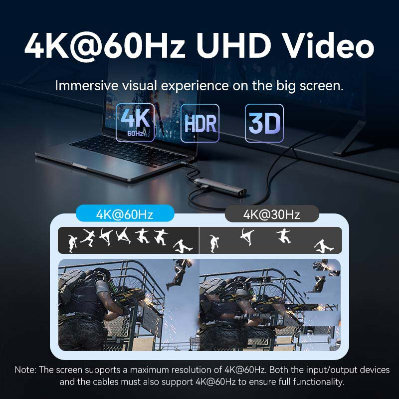 Док-станция Vention 9-in-1 USB-C Docking Station (TGVHB) - фото 4