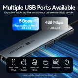Док-станция Vention 9-in-1 USB-C Docking Station (TGVHB)