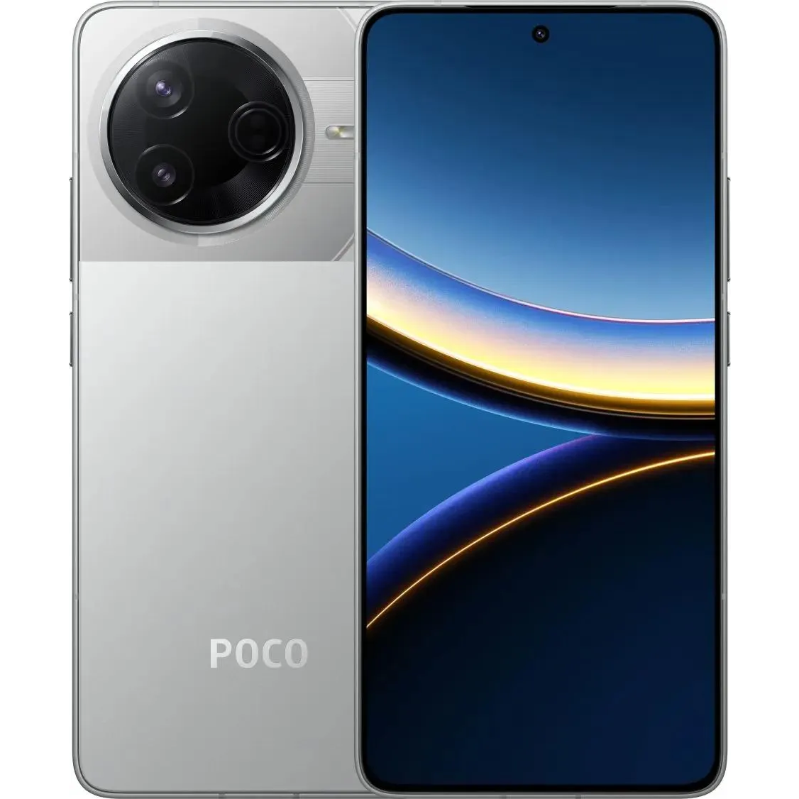 Смартфон Xiaomi Poco F7 Pro 12/256Gb Silver - MZB0J9CRU