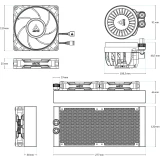 Система жидкостного охлаждения Arctic Cooling Liquid Freezer III Pro 240 Black (ACFRE00178A)