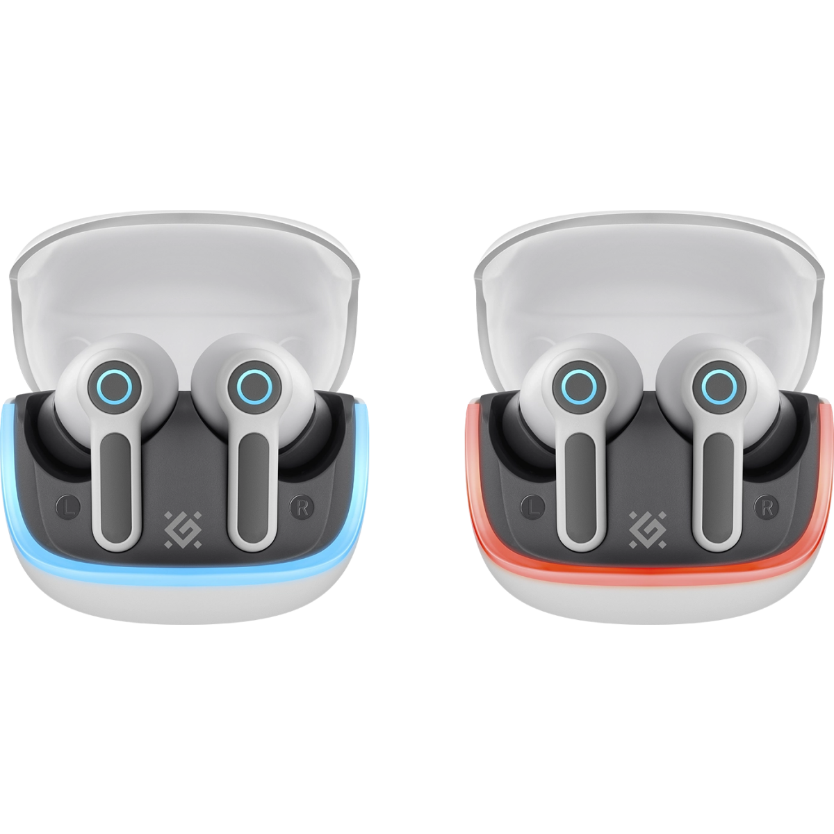 Гарнитура Defender CyberDots 290 White (63290) - фото 7