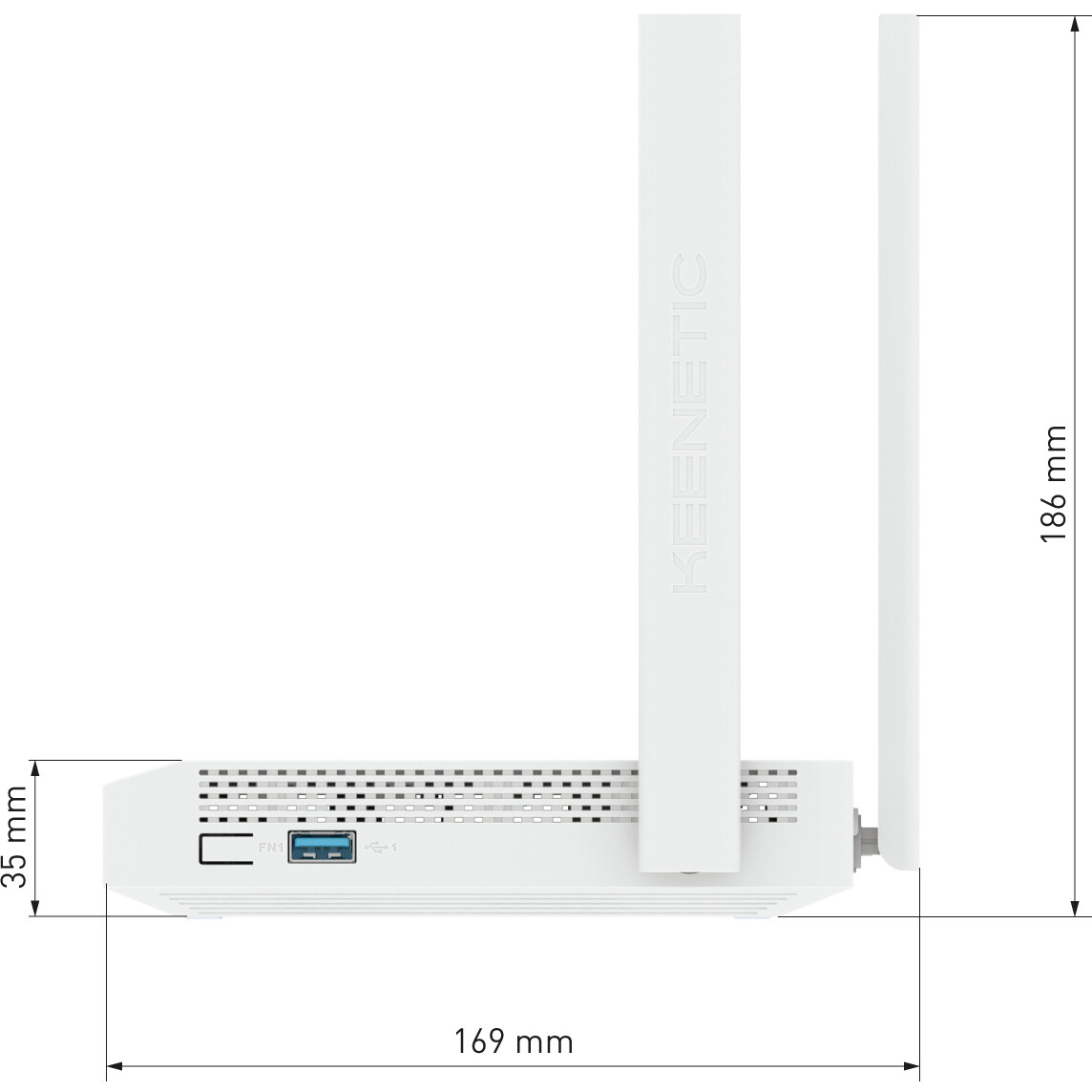 Wi-Fi маршрутизатор (роутер) Keenetic Hopper DSL - KN-3610 - фото 9