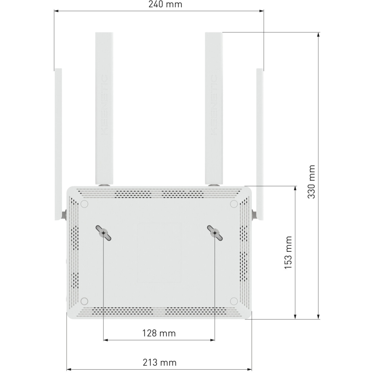 Wi-Fi маршрутизатор (роутер) Keenetic Hopper DSL - KN-3610 - фото 10