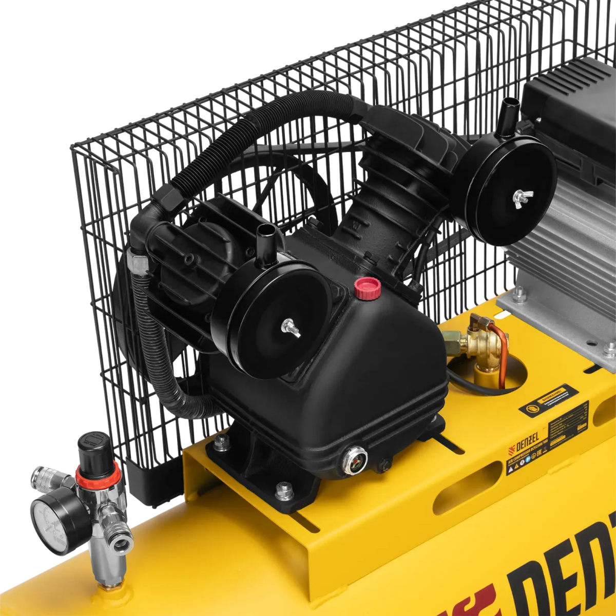 Компрессор Denzel BCV2300/100 - 58111 - фото 7