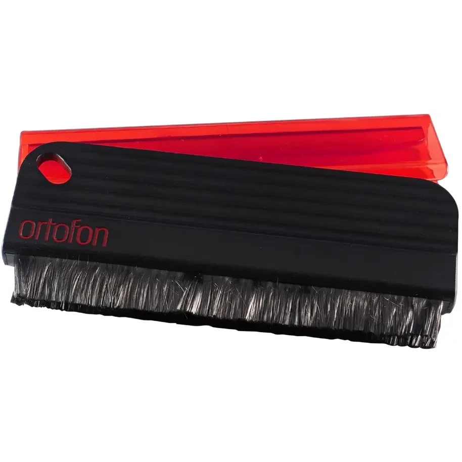 Чистящая щётка Ortofon Carbon Fiber Record Brush Red - фото 2