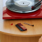 Чистящая щётка Ortofon Carbon Fiber Record Brush Red - фото 3